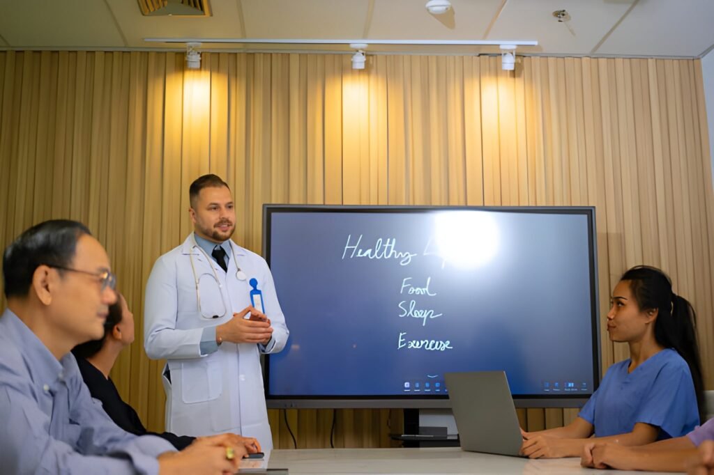 Professional Pitch Deck Solution for a Healthcare Startup
